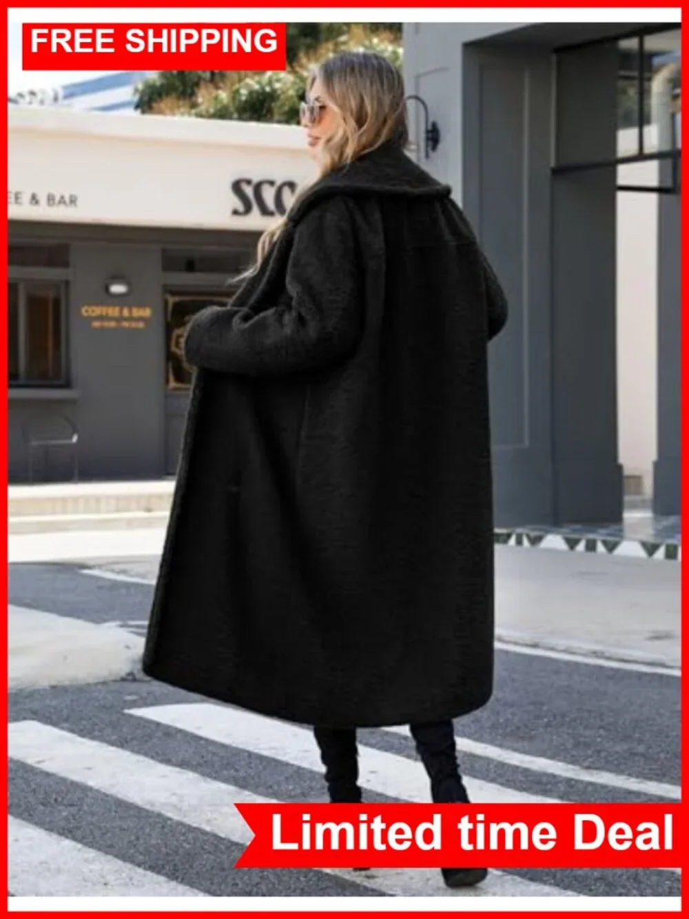 N/A fluffy oversized